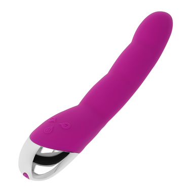 Vibratore Curvo G-Spot con 6 Vibrazioni e Ricarica USB Viola